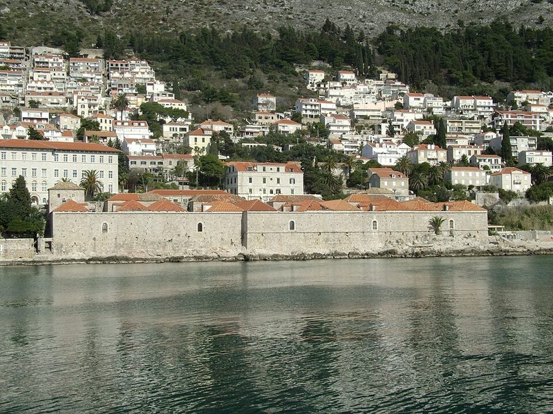 The Lazareti, Dubrovnik's later quarantine buildings outside the old city walls