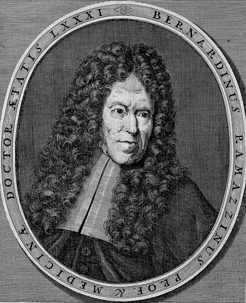 Portrait of Bernardino Ramazzini