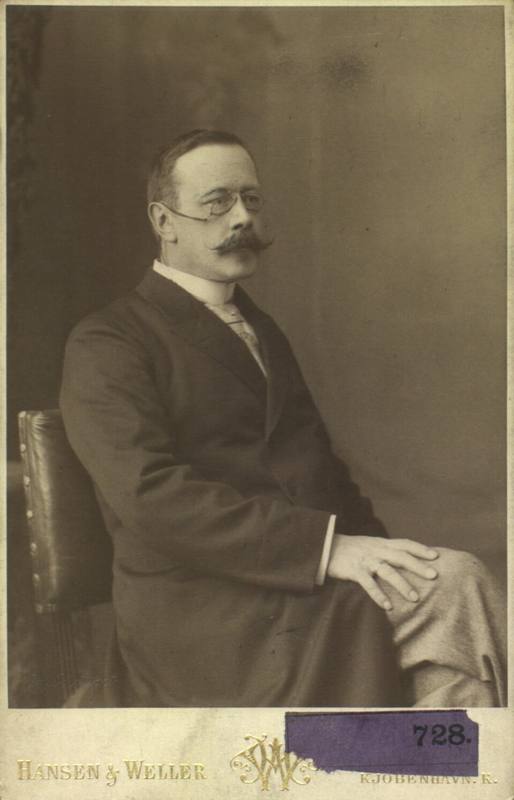 Portrait of Hans Christian Gram