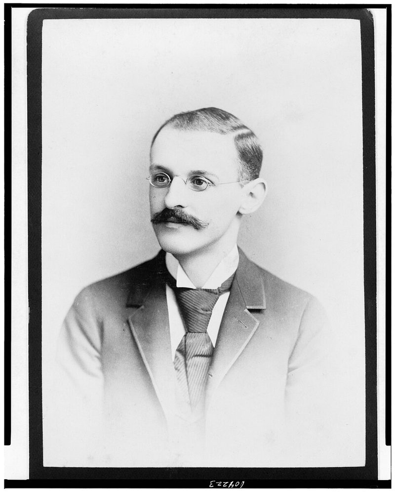 Abraham Flexner, photographed by E. Klauber in Louisville