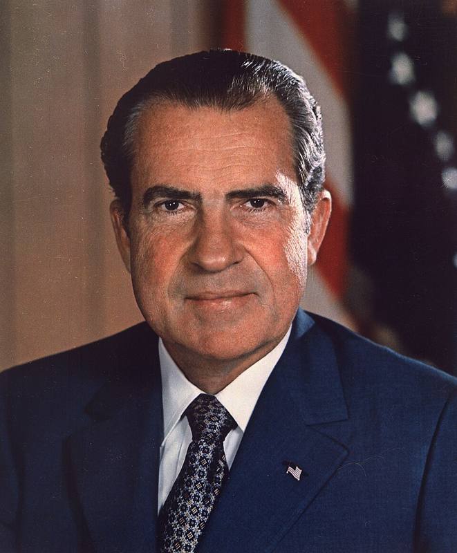 Portrait of Richard Nixon